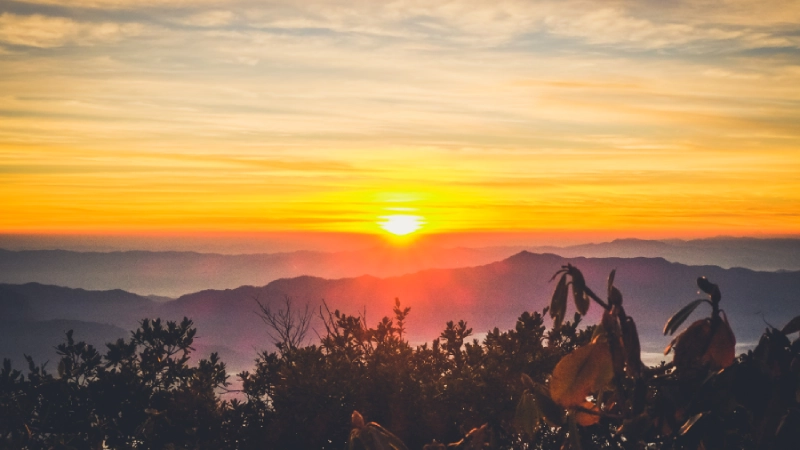 Best Sunrise and Sunset Spots in Darjeeling